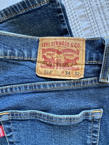 Levi straight jeans blue - straight,