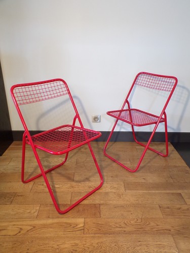 Paire chaise pliante tednet - paire,
