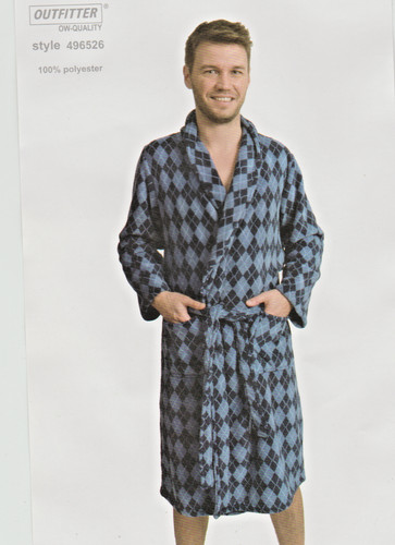 Robe chambre homme croisee - ,