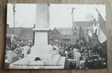 CPA 62 Robecq L'inauguration