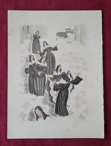 Gravure erotique ancienne - gravure,