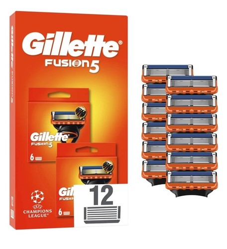 Recharges gillette fusion 5 - 12,
