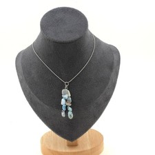 Collier 10 Perles Larimar de