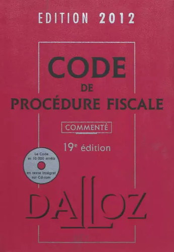 Code procédure fiscale - code,