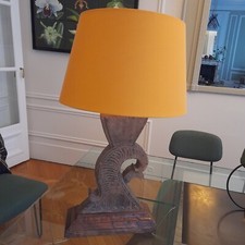 Lampe Bois Exotique Massif