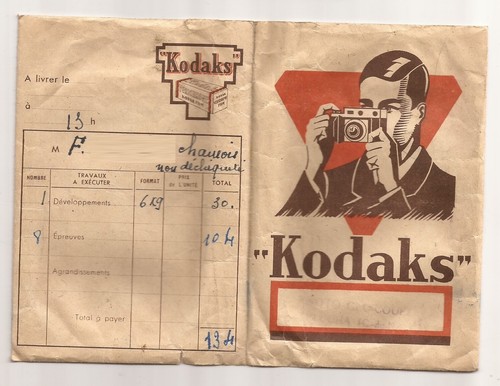 Ancienne pochette kodak - ancienne,
