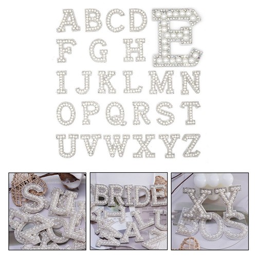 Lettres nacrées écussons