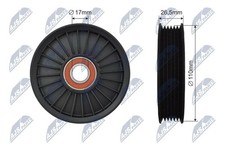 Genuine NTY Idler/Guide Pulley