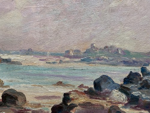 Tableau ancien bretagne - tableau,