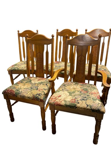 Vintage solid oak high - oak, 4