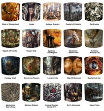 Steampunk Cyberpunk Abat-Jour