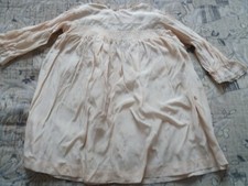 ROBE ANCIENNE GRANDE POUPEE OU