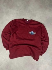 Sweat Col V vintage coton Eden
