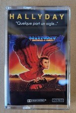 Johnny Hallyday Quelque Part Un Aigle... Rare Cassette Audio NOIRE PG 563 NEUVE