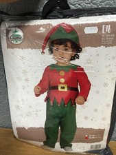 Déguisement/costume de noël enfant/bébé elfe Guirma - taille 18-24 mois