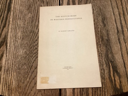 1931 the scotch irish - the, in