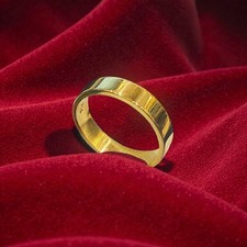 Bague de mariage unisexe chic