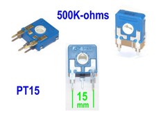 1x Trimmer 500K-ohms -