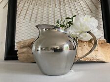 225⚜️ Ancien Pot à Lait Létang Rémy en Inox Hauteur 11 Cm