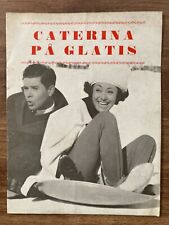 Blanche-Neige et les sept Faukler Caterina Valente 1962 Danish Movie Program