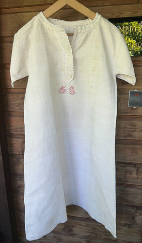 Ancienne chemise robe en - chemise, /robe