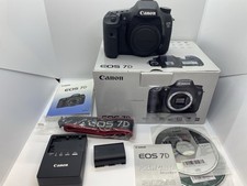 Appareil photo reflex numérique Canon EOS 7D 18,0 mégapixels presque comme ne...