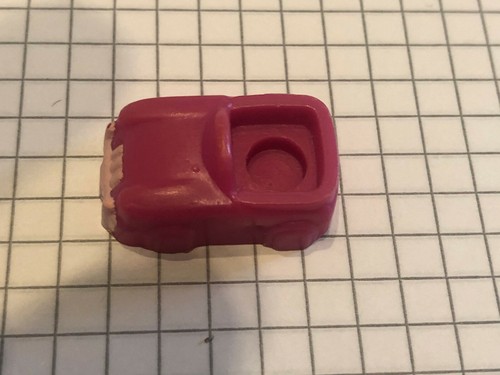 Voiture rose polly pocket - pocket, ou