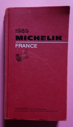 Guide michelin rouge - guide,