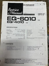 EQ4010-6010 Pioneer COPY Factory Paper Service Manuals CRT1218
