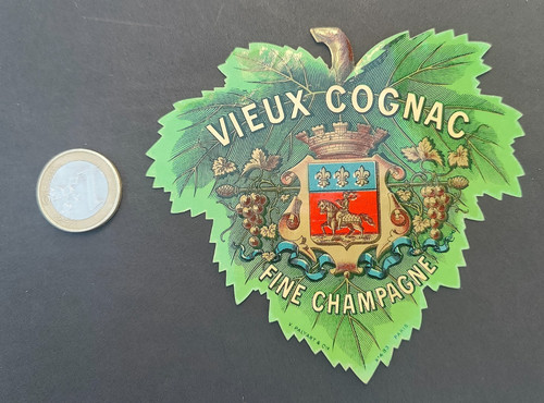 Ancienne étiquette vieux - étiquette,