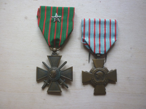 Lot médailles poilu - lot, 2
