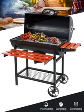 BBQ Charbon de Bois Grille Barbecue à Barbecue Ø 70 X (L) 95,5 CM Charbon Fumeur