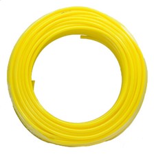 Tuyau D'Air Comprimé 6x4 Mm Ø Jaune 50 Mètres Tuyau Pneumatique Polyéthylène