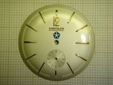 CADRAN VINTAGE NEUF DE STOCK POUR MONTRE ARDATH CHRYSLER DE 11 LIGNES 1/2