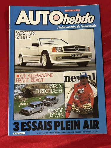 Auto hebdo autohebdo 432 - 432, 2
