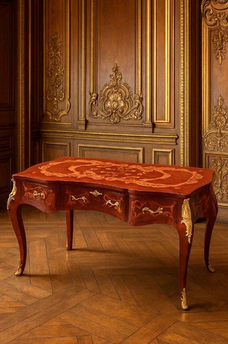Unique bureau style louis - unique:, xv