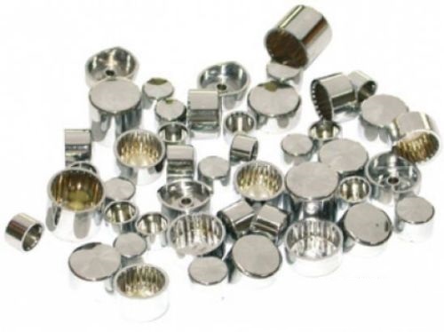 Assortiment caches vis chrome - caches,