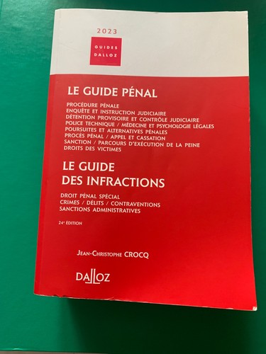 Guide penal le - le, des