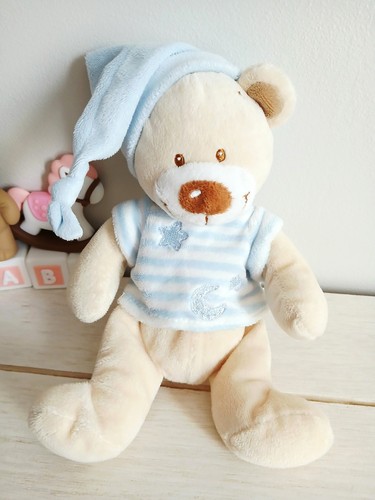 Nicotoy doudou peluche ours - doudou,