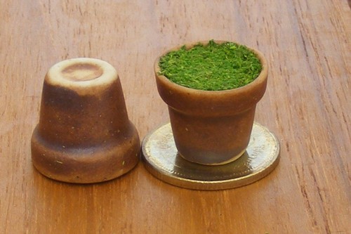 Maison poupée pots de - maison,