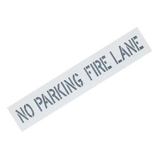 Pochoir de voie de feu gabarit