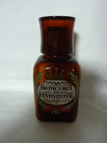 Ancien flacon pharmacie - ancien,