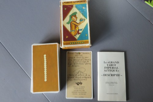 Ancien jeu tarot - de, aztèque
