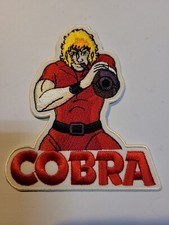 Patch Thermocollant Brodé COBRA   manga dessin animé L 8CM H 9cm....