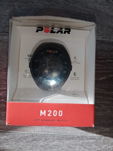 Montre polar m200 black - polar, gps