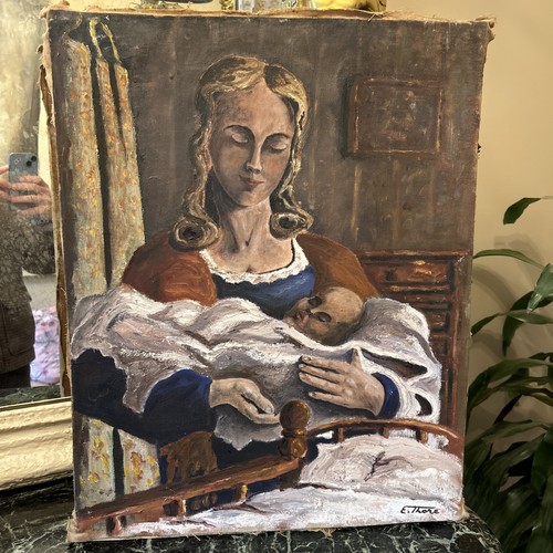 Tableau ancien peinture - tableau, huile