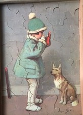 lot de 3  PUZZLE ANCIENS vers