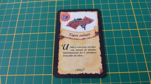 Carte objet tapis volant - objet,