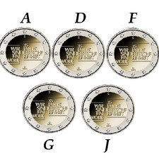 1x 2euro commémo. Allemagne 2025 - 35ans d'unité Allemande ADFGJ (neuves)