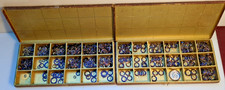 lot 2 Boîte de ressorts de montre gousset tailles Différentes a identifier